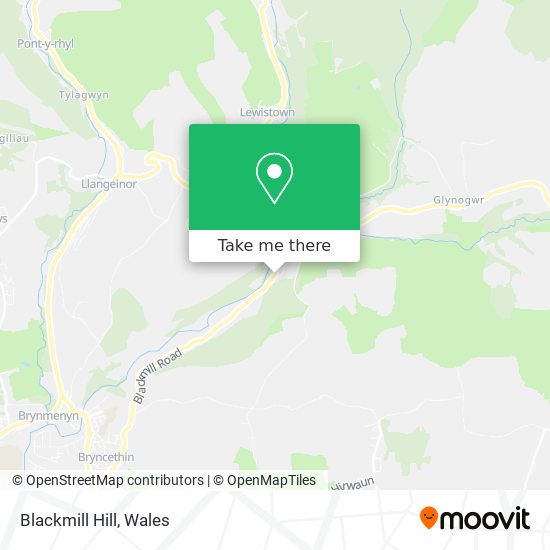 Blackmill Hill map