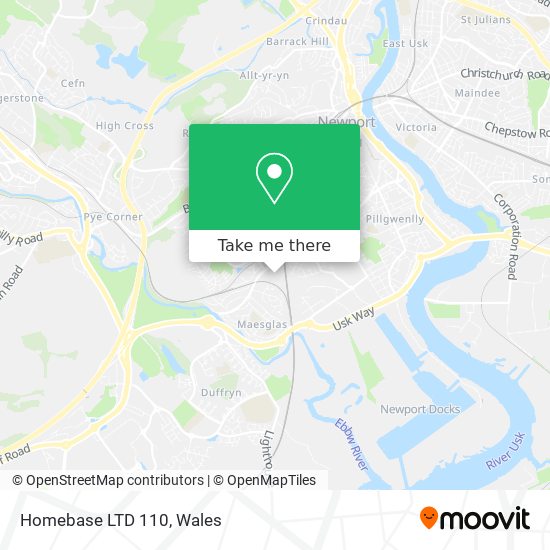 Homebase LTD 110 map