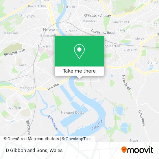 D Gibbon and Sons map