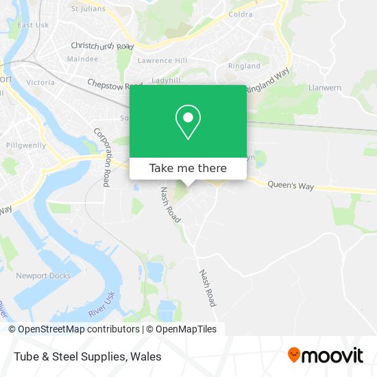 Tube & Steel Supplies map