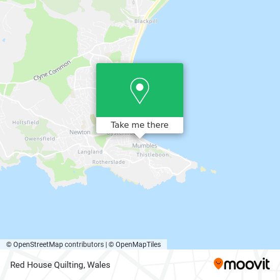 Red House Quilting map