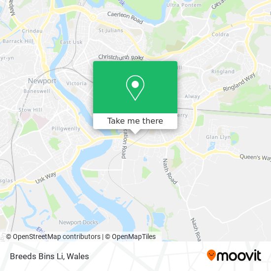 Breeds Bins Li map