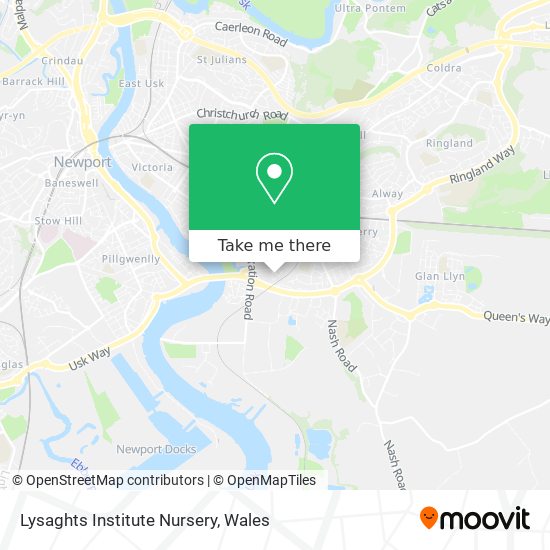 Lysaghts Institute Nursery map