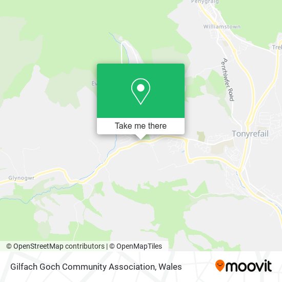 Gilfach Goch Community Association map