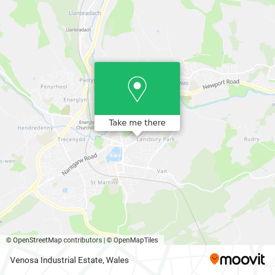 Venosa Industrial Estate map