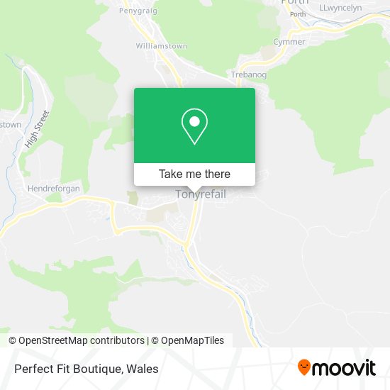 Perfect Fit Boutique map