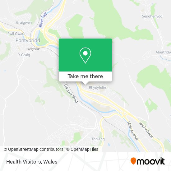 Health Visitors map