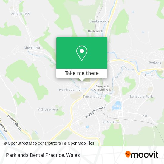 Parklands Dental Practice map