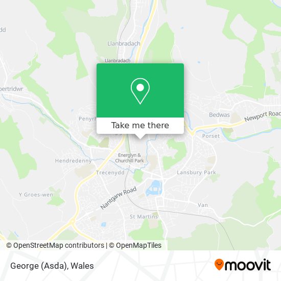 George (Asda) map