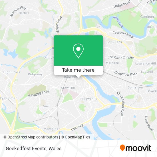 Geekedfest Events map