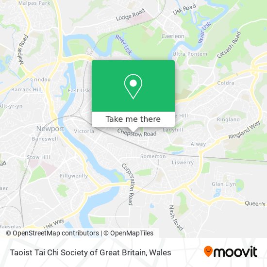 Taoist Tai Chi Society of Great Britain map