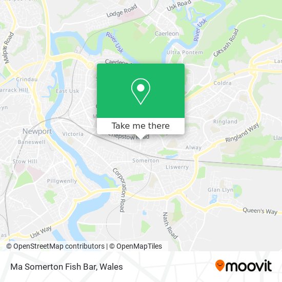 Ma Somerton Fish Bar map