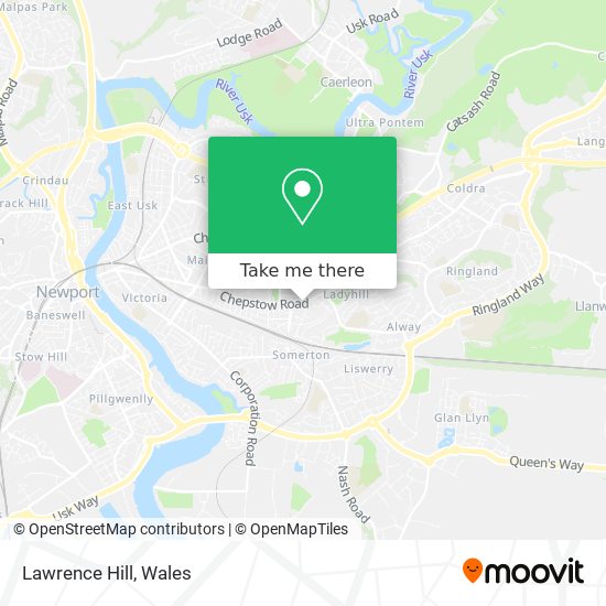 Lawrence Hill map