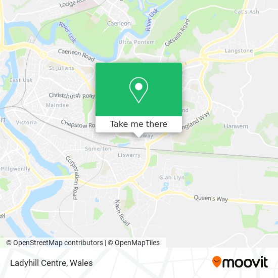 Ladyhill Centre map