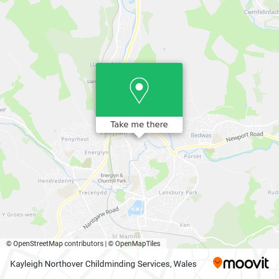 Kayleigh Northover Childminding Services map