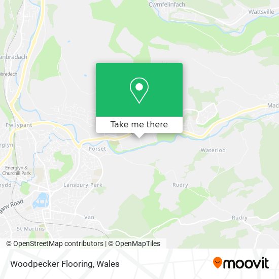 Woodpecker Flooring map