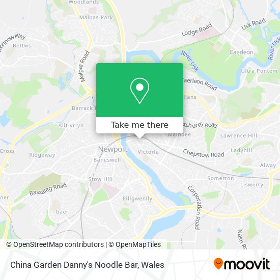 China Garden Danny's Noodle Bar map