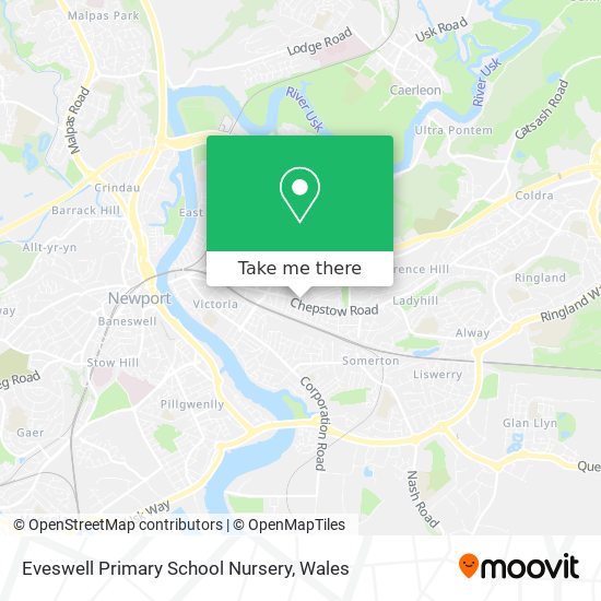 Eveswell Primary School Nursery map