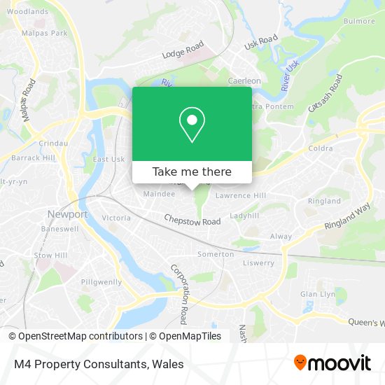 M4 Property Consultants map