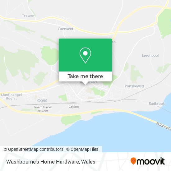 Washbourne's Home Hardware map