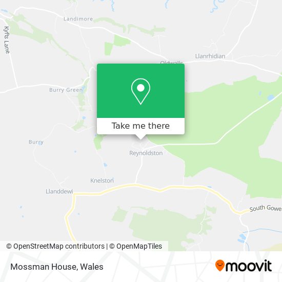 Mossman House map