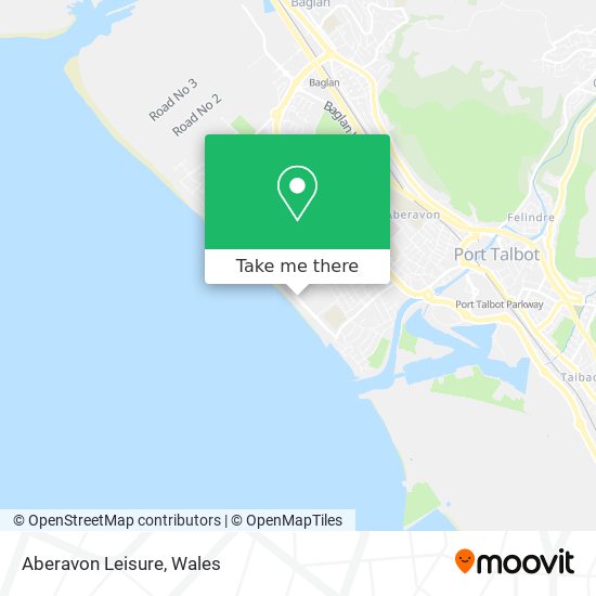 Aberavon Leisure map