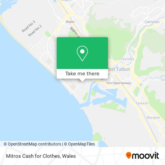 Mitros Cash for Clothes map