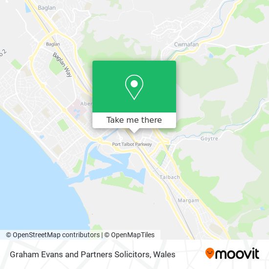 Graham Evans and Partners Solicitors map