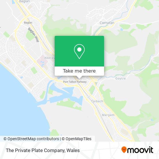 The Private Plate Company map