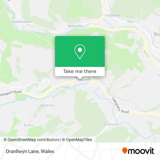 Dranllwyn Lane map