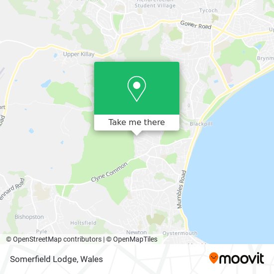 Somerfield Lodge map