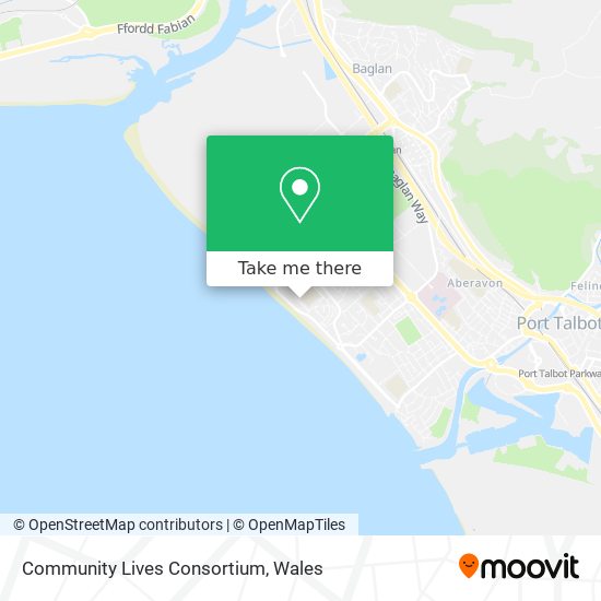 Community Lives Consortium map