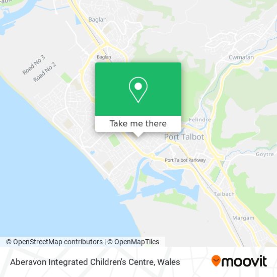 Aberavon Integrated Children's Centre map