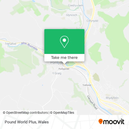 Pound World Plus map