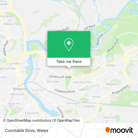 Constable Drive map