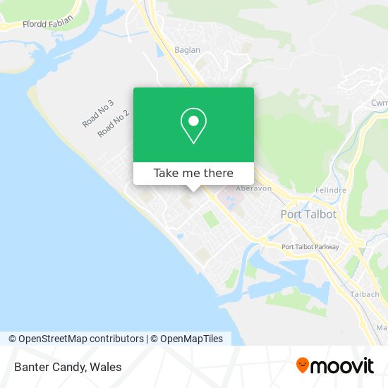 Banter Candy map