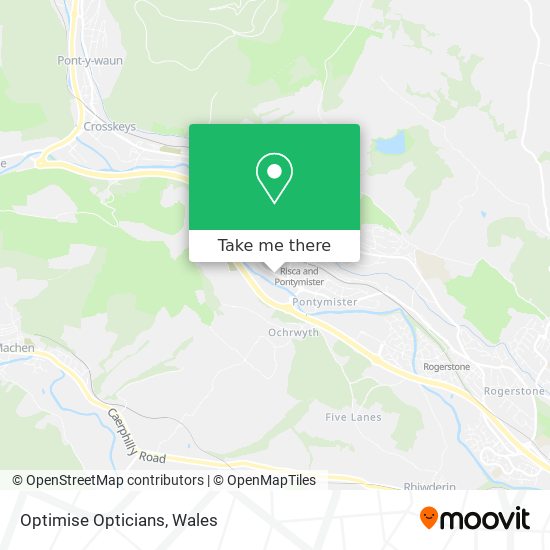 Optimise Opticians map