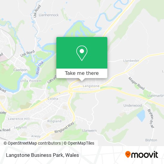 Langstone Business Park map