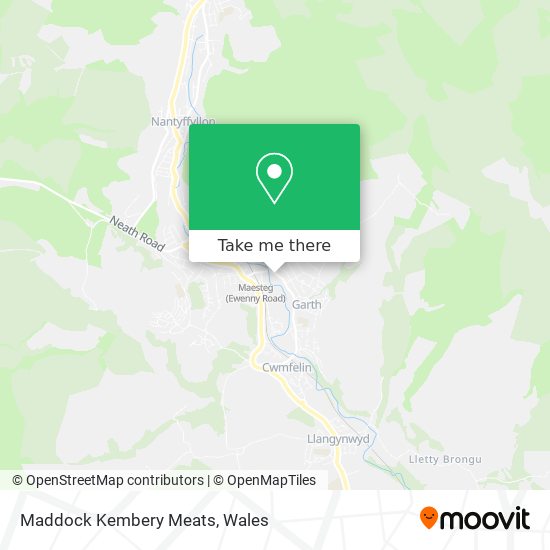 Maddock Kembery Meats map