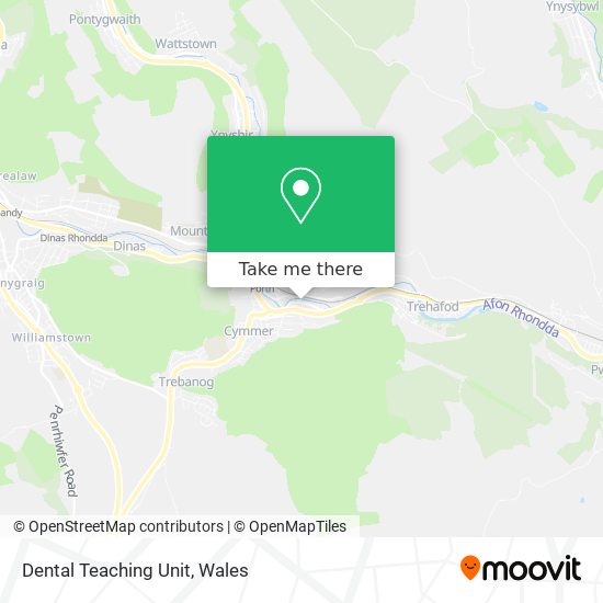 Dental Teaching Unit map