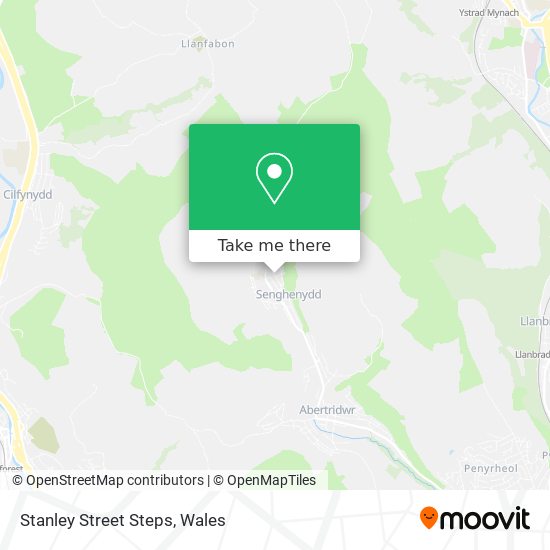 Stanley Street Steps map