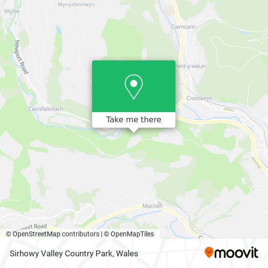 Sirhowy Valley Country Park map