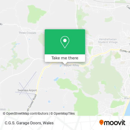 C.G.S. Garage Doors map