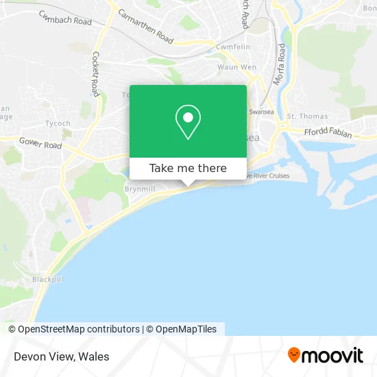 Devon View map