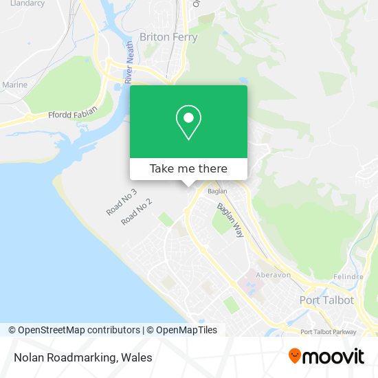 Nolan Roadmarking map