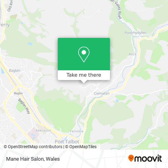 Mane Hair Salon map