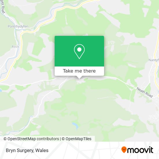 Bryn Surgery map
