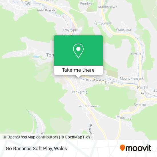 Go Bananas Soft Play map