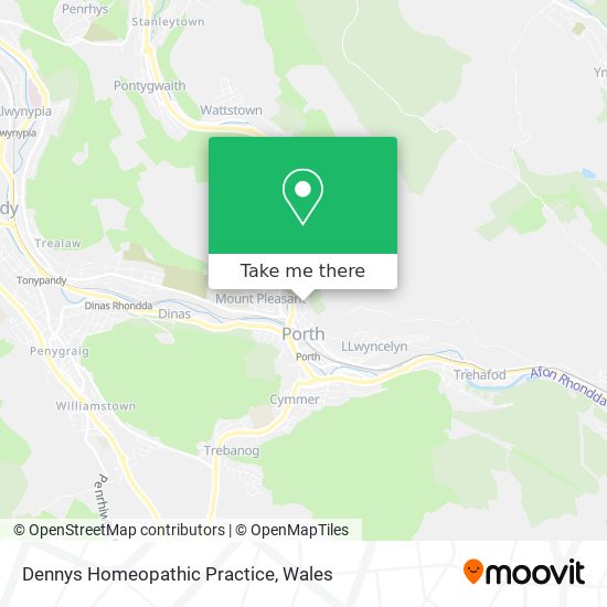 Dennys Homeopathic Practice map