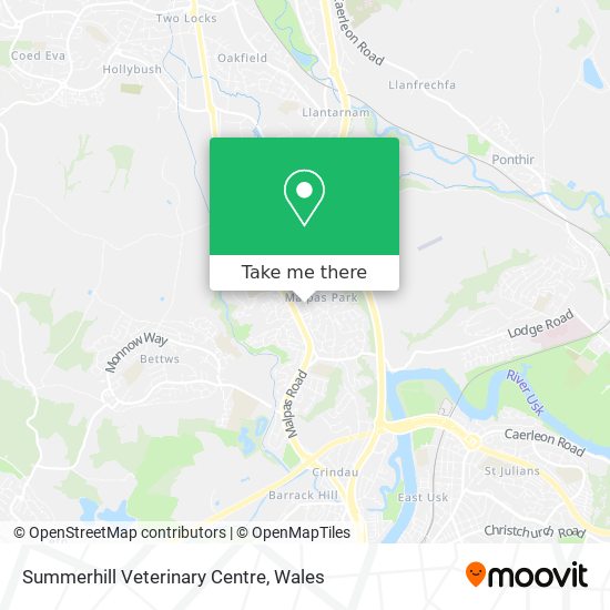Summerhill Veterinary Centre map